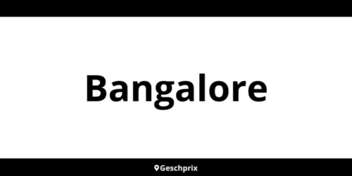 Telefonnummer Bonprix Filialen in Bangalore