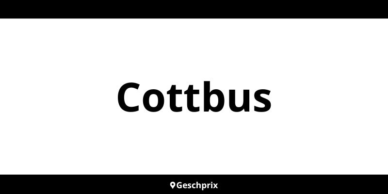 Telefonnummer Bonprix Filialen in Cottbus