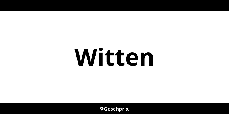 Telefonnummer Bonprix Filialen in Witten