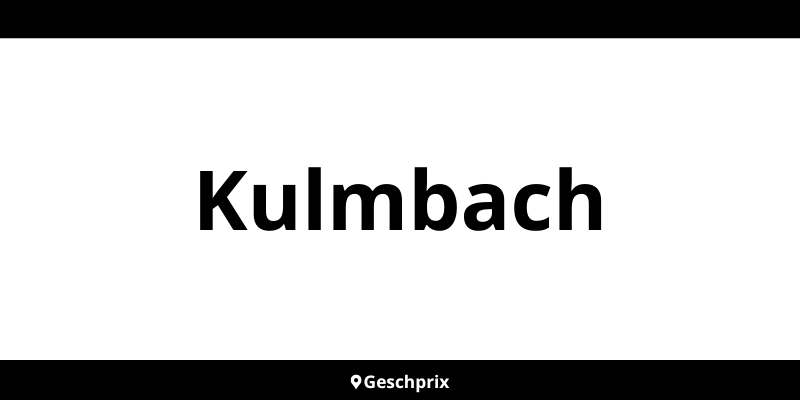 Telefonnummer Bonprix Filialen in Kulmbach